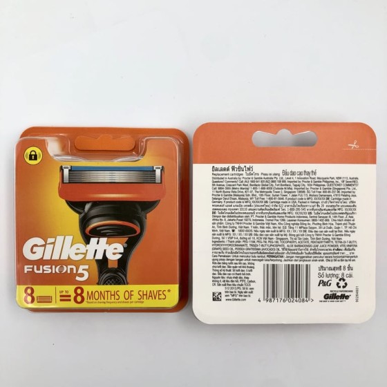 Gillette Orange *8